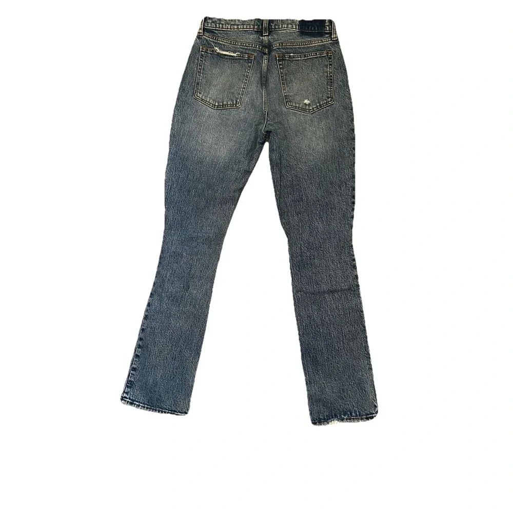 Abercrombie‎ Fitch The 90s Skinny High Rise Distressed Jeans Womens Size 29/8